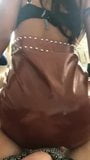 Latin Trainee In Latex Skirt snapshot 1