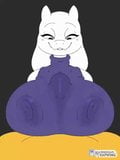 Toriel трахает сиськами! snapshot 2