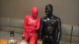 Latex Couple Has Sex in a Bar snapshot 4