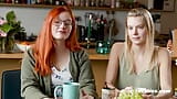 Ersties - Sinnliches lesbisches Dildospiel mit Jolien und Iva snapshot 11