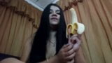 blowjob for big banana and deepthroat, too snapshot 5