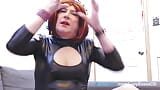 Big cock TGirl Mistress Lucy talking dirty and wanking until I cum snapshot 5