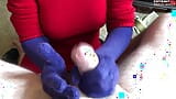 Фиолетовые перчатки Ashley snapshot 15