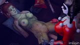 Poison Ivy Pounded By Harley Quinn snapshot 2