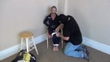 Police woman stripped, hogtied and ballgagged snapshot 2