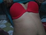 Cheating desi wife showing her boobs snapshot 3