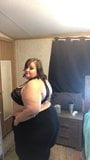 SSBBW Instragram Model Trys On Leggings snapshot 10