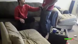 Twink Caught on Hidden Cam Sucking a Big Black Cock: Gay Voyeur ...