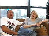 Horny gazoony likes to have a good time with pretty young blonde floozie snapshot 2