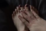 Close Up of Geradines Amateur feet snapshot 1