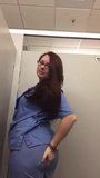 Chubby Redhead Nurse Shows Off snapshot 2