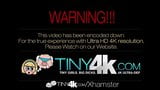 Tiny4k - thiên thần nhỏ khuôn mặt cây huệ rader mất một tải của cum snapshot 1