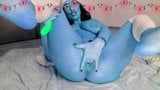 I think I'm in love with Smurfette and her huge blue boobies snapshot 6