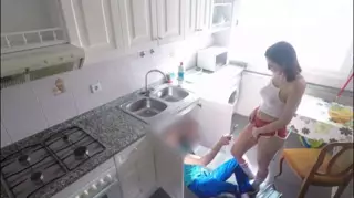 She Can't Resist Banging the Plumber on Camera: Big Tits Porn by ...