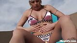 Brooke Haven busty babe striptiz snapshot 3