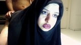 Árabe hijab, duro castigo snapshot 2