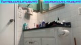 Cam catches femboy in bathroom getting ready for bed snapshot 9