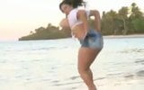 Indian busty milf is running and spreading happiness snapshot 8