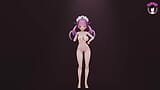 Aqua - Nudo completo di danza sexy (HENTAI 3D) snapshot 7