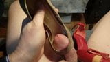 Xhamster Friend's wife's shoes fucked and cummed.  4th visit snapshot 13