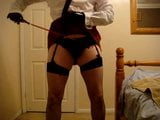 Sissy crop and spank snapshot 2