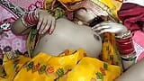 Indian Village Newly married women Pissing On bed room snapshot 20