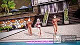 Mmd r18 haku koshitantan khiêu vũ tình dục - 3d hentai, kiêm nuốt, buổi hòa nhạc snapshot 4