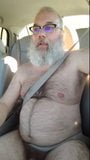 Daddy is back and needs to empty his balls in his car snapshot 3