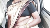 Part- 1,Indian hot girl car sex, telugu dirty talks. snapshot 13