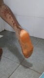 Go up and take a shower in Pantyhose snapshot 9