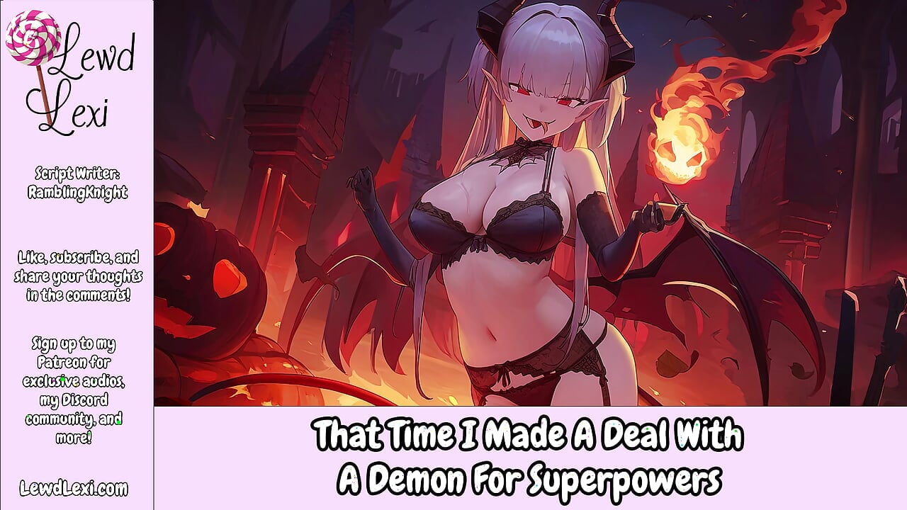 That Time I Made A Deal With A Demon For Superpowers – Erotic Audio For Men