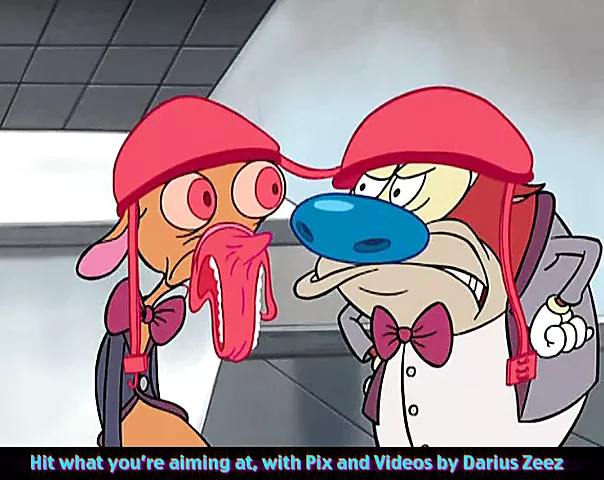 Рен және стимпи секс видео