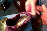 Busting a Nut on Shelly's Purple Wedges snapshot 8