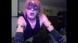 Hete dansende gothic cd -camshow (deel 1 van 2) snapshot 24