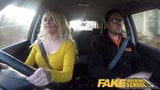 Fake Driving School Louise Lee скачет на члене инструктора snapshot 4