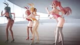 Mmd R-18 Anime Girls Sexy Dancing (clipe 26) snapshot 2