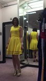 Vestido de festa amarelo snapshot 3