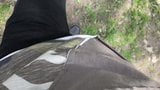 Quickly OUTDOOR & Hot Stud Wanking HIS BIG DICK snapshot 1