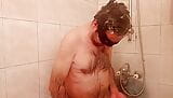 Hairy Earl Smile takes a shower snapshot 10