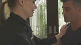 GenderXFilms - Hot Trans Cop Natalie Mars Dickd Down By Scared Hunk snapshot 3