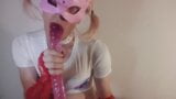 A pigtails blonde love to suck dildo snapshot 2