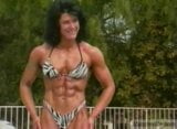 old school muscle girl abs worship snapshot 21