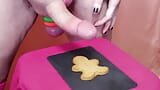 Rikki Ocean Frosting the Gingerbread Man with Fresh Hot Cock Cream snapshot 9