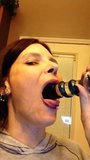 Long Tongue  Glass Dildo snapshot 3