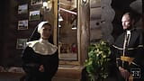 Bösartiges kloster teil 8. Sei eine gehorsame Jadilika-nonne, der Priester wird alle sünden abfeigen snapshot 4