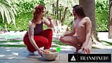 TRANSFIXED - Pretty Nudist Kasey Kei Cums On Her Neighbor Siri Dahl's Ass Right After They Just Met snapshot 2