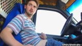 Jacking Off in the Work Van and Unloading a MASSIVE Cumshot - Anguish Gush snapshot 5