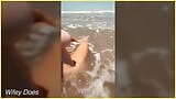 Wifey films herself nude at the beach snapshot 6