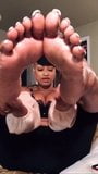 Ebony soles feet show snapshot 1