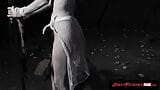 Tight Walker From Game Of Bones Solo Masturbation Act snapshot 9